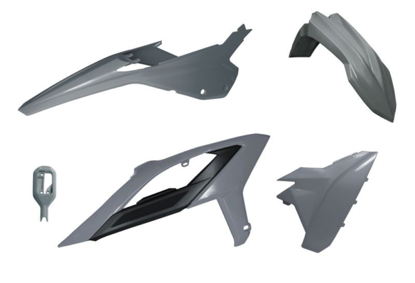 Rtech, Plastkit, GRÅ, BETA 23 RR 250 2S, 24 RR 250 2T, 23 RR 350 4S/RR 200 2S/RR 300 2S/RR 390 4S/RR 430 4S/RR 480 4S, 24 RR 350 4T/RR 200 2T/RR 300 2T/RR 390 4T/RR 430 4T/RR 480 4T, 23-24 RR 125 2T