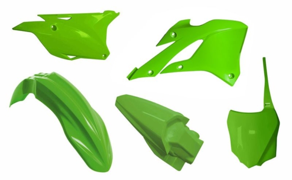 Rtech, Plastkit, O.E.M GRÖN, Kawasaki 22-25 KX85