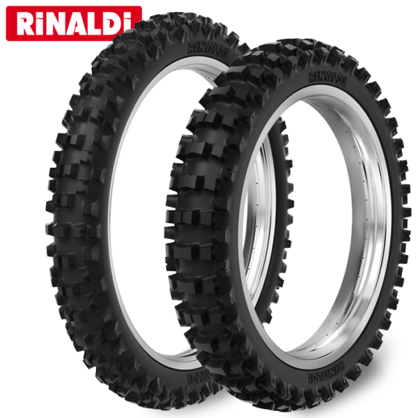 Rinaldi, Däck kit 12-14, 12/14", BAK FRAM